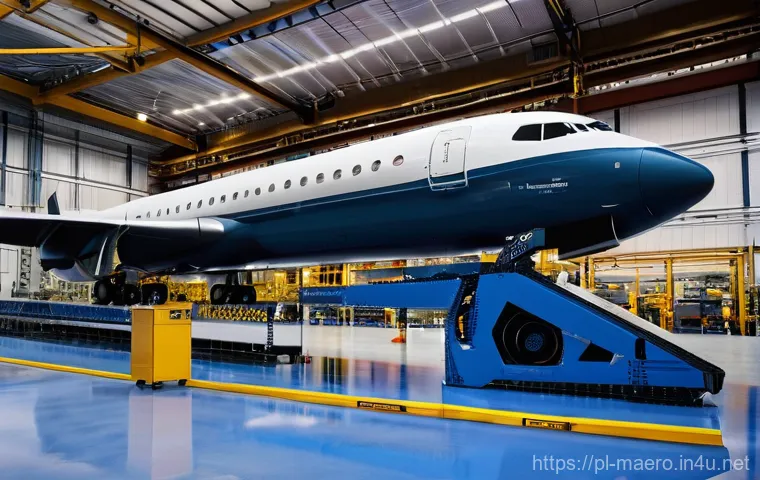 항공기 고장 및 안전 시스템 - **Prompt:** A dynamic and intense scene inside a state-of-the-art flight simulator. A male or female...